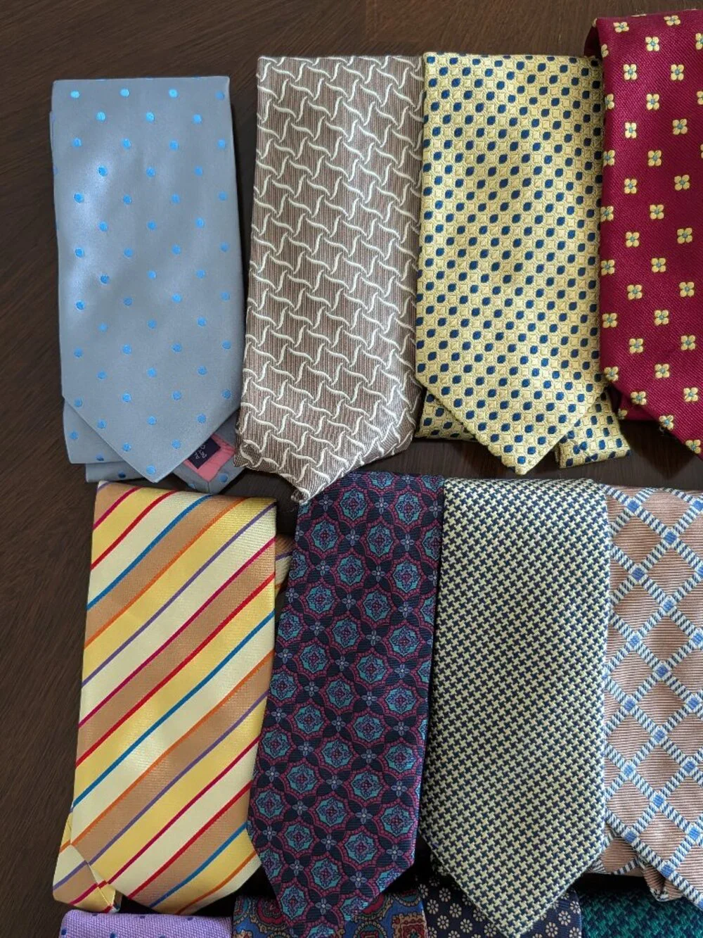 Handmade England Ties Gieves Hawkes Charles Hill Hilditch Key Seaward Stearn